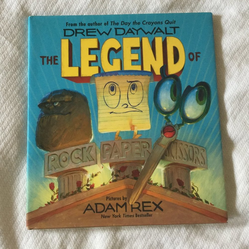 The Legend of Rock Paper Scissors Book Ages 4 - 8